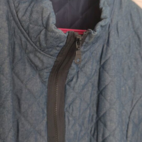 Vertice outerwear new plus size quilted high jean style