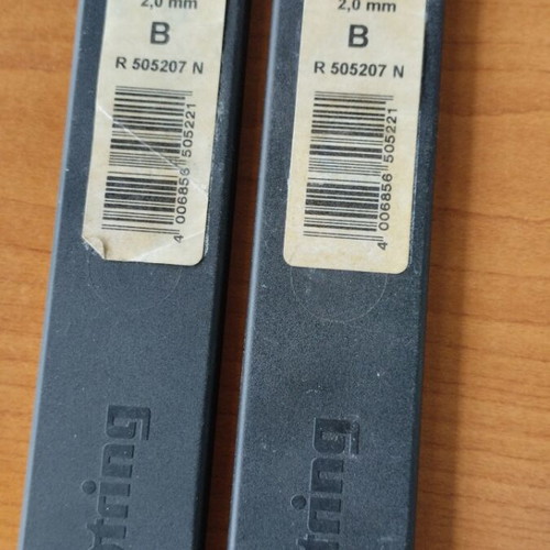 Rotring Replacement Leads 2.0mm B New