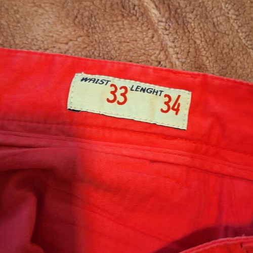 Polo men's red bermuda shorts like new, size XL