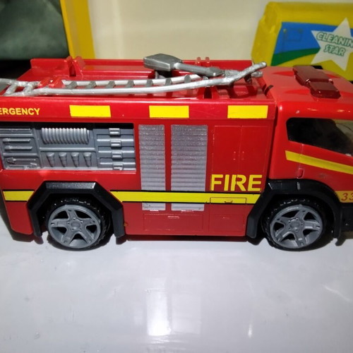 Teamsterz Street Kingz 1:43 HTI toy cars set, Fire Emergency, Fuel, Cleaning Star