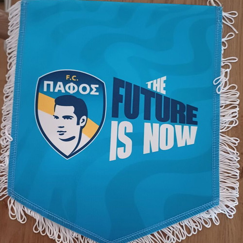 Authentic Pafos Flag new, 25cm x 22cm