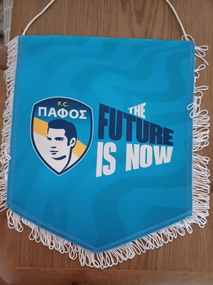 Authentic Pafos Flag new, 25cm x 22cm