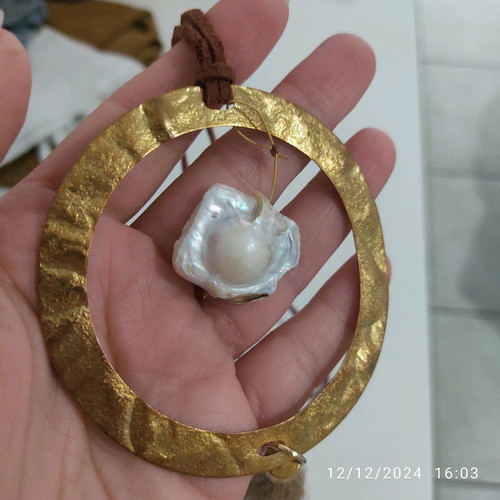 Oxette necklace with pearl used
