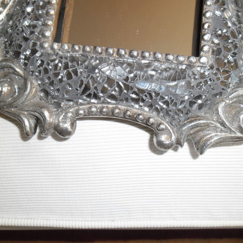 Mirror used, height 32cm, width 22cm