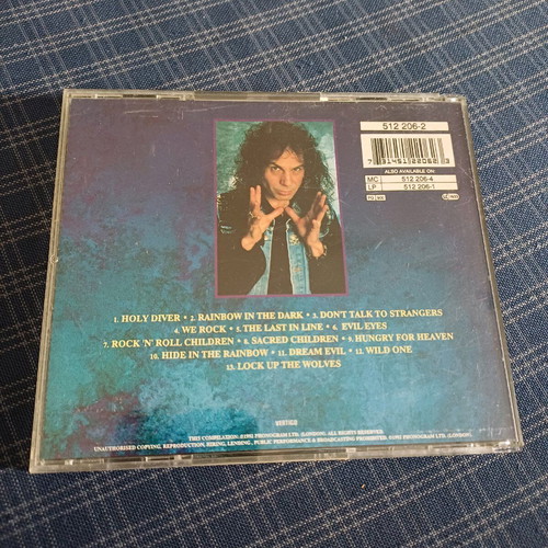Diamonds The Very Best Of Dio CD used, metal