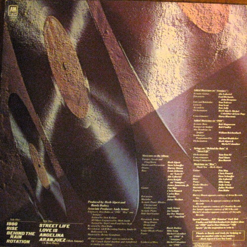 LP Herb Alpert Rise 1979 like new, jazz
