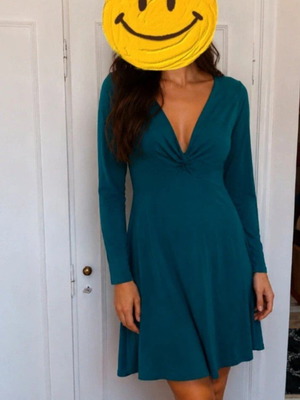 Blouse dress like new in petrol color, size S