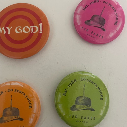 Hats and badges used