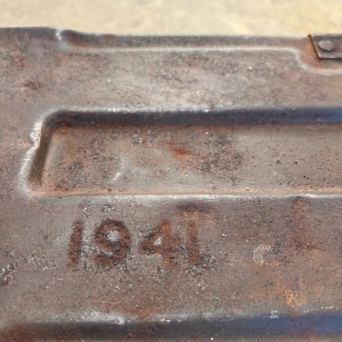 Metal ammunition box used, WW2 1941