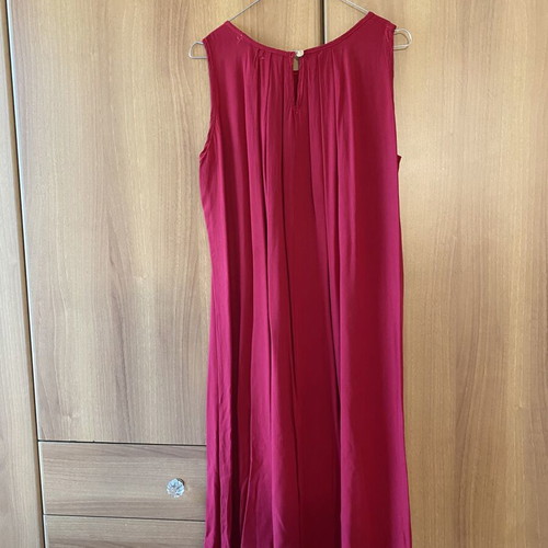Celestino sleeveless midi dress new, red, size L