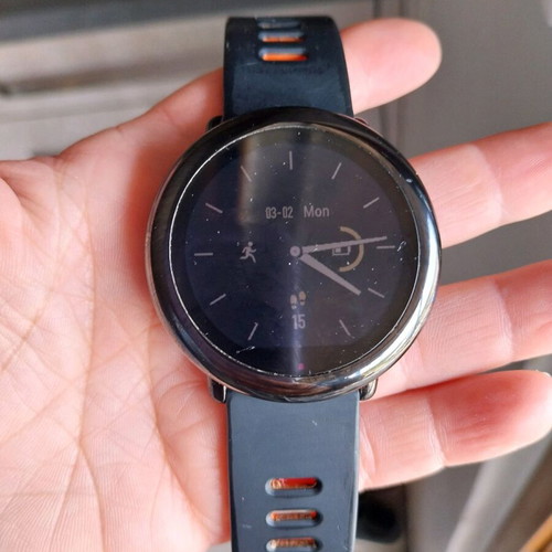 Amazfit Pace A1612 used black smartwatch