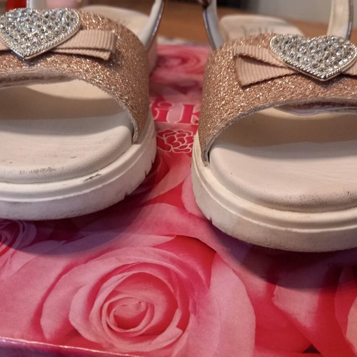 Lelli Kelly sandals used, size 30, pink gold
