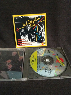 Led Zeppelin Live CD σαν καινούργιο, σπάνιο rock