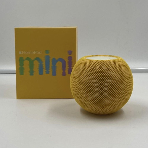 Apple HomePod mini smart speaker yellow, like new