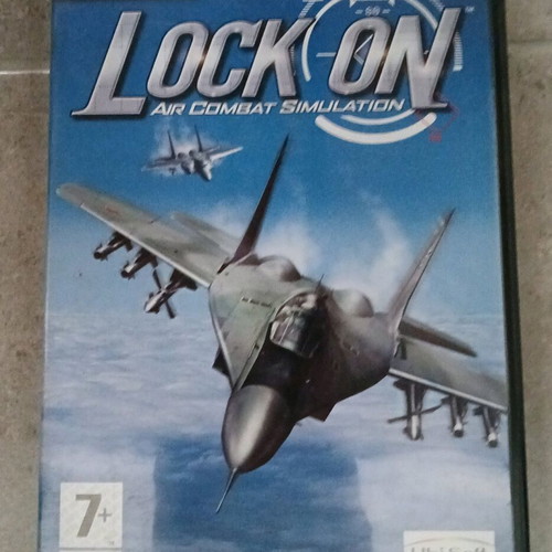 Lock On Air Combat Simulation PC used in very good condition