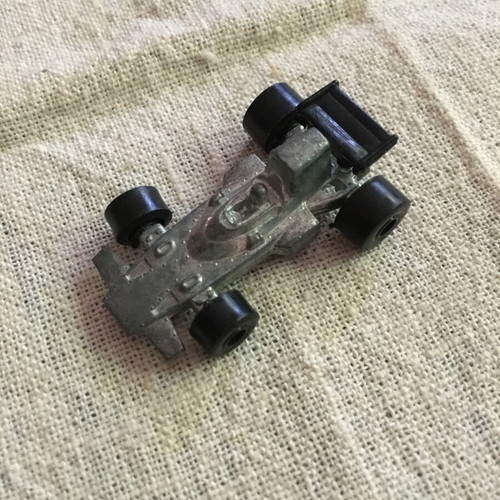 Vintage Lead Lotus JPS Racing Car Model used