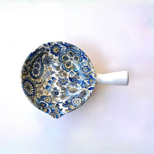 Limoges porcelain bowl used with handle and vintage spout