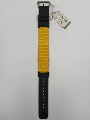 Casio G-Shock watch strap yellow black, like new