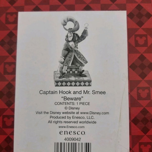 Double-sided figure Captain Hook and Mr Smee new