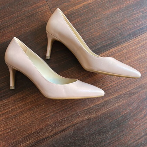 Ted Baker pink leather pumps size 37 new