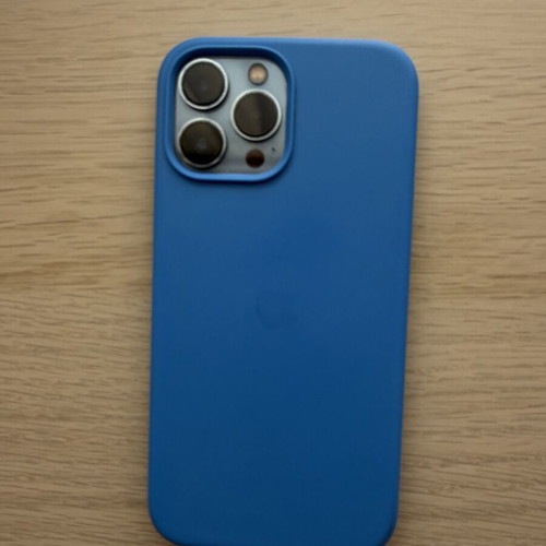 iPhone 13 Pro Max 128GB Sierra Blue like new with case and screen protector