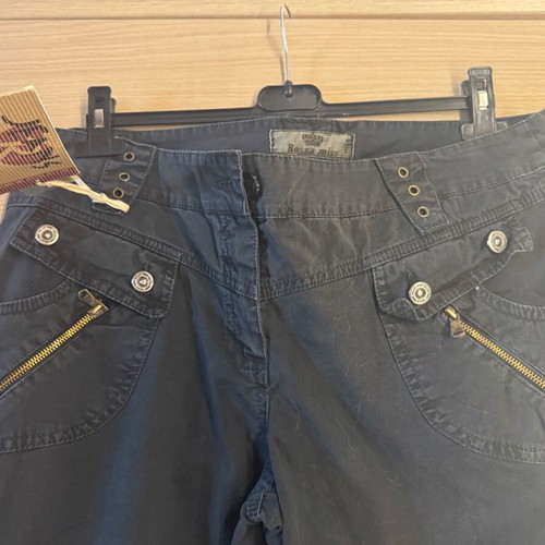 Cargo pants unisex new, size 33, black stonewashed