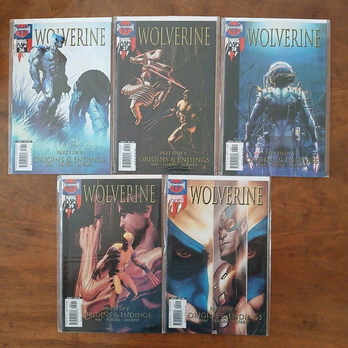 Wolverine MK #36-40 comics like new, Marvel Knights, 2006