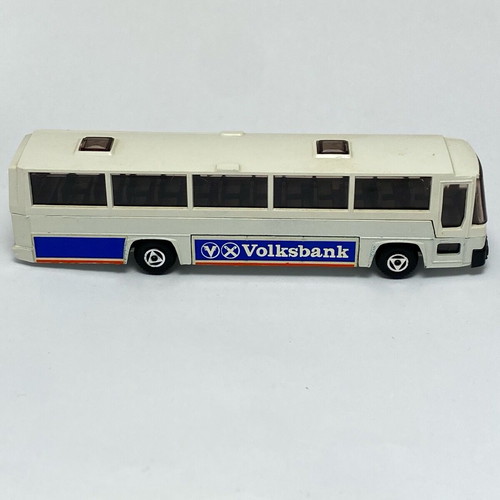 Volvo Volksbank efsi Holland metal bus used, scale 1/87