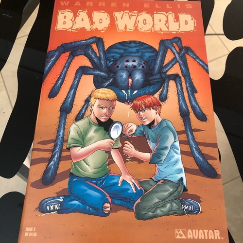 Bad World 1-3 set of 3 comics new, Warren Ellis, Avatar Comics