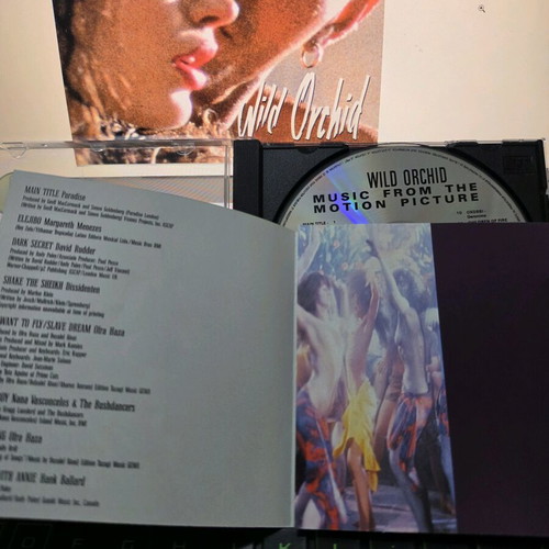 Wild Orchid movie soundtrack CD like new, electronic