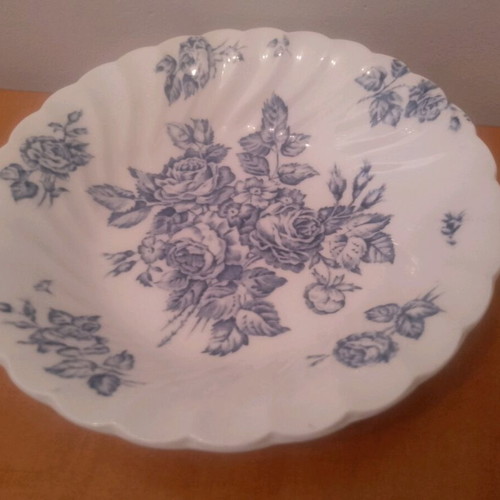Devon Sprays bowl and gift plate vintage 70's Johnson Brothers used