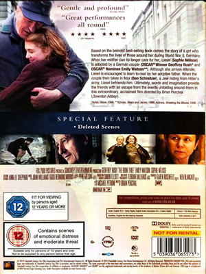 The Book Thief DVD δραματική ταινία με Geoffrey Rush και Emily Watson