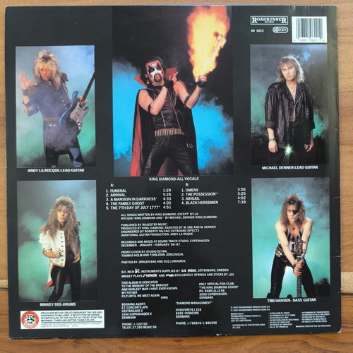 King Diamond Abigail LP 1987 original Dutch press like new