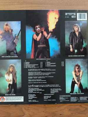 King Diamond Abigail LP 1987 πρωτότυπη ολλανδική έκδοση σαν καινούργιο