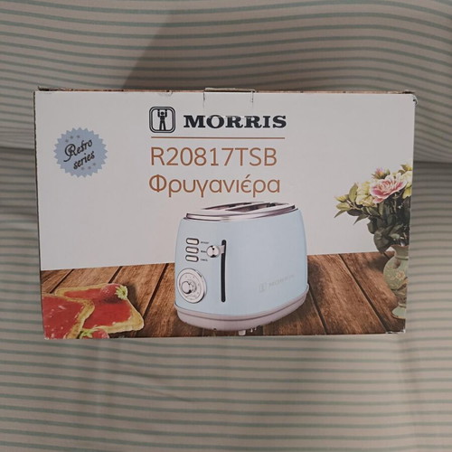 Morris Retro toaster new, 2-slot, 6 browning levels