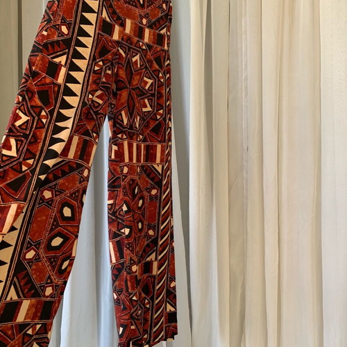H&M Conscious wide pants like new, brown multicolor, size XS