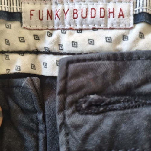 Chino pants Funky Buddha size S like new, dark gray