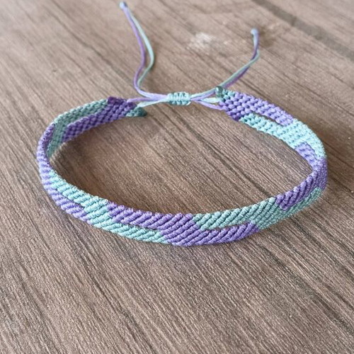 Handmade macrame bracelet new multicolor unisex