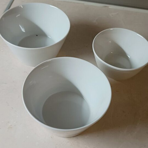 Individual salad bowls new, small