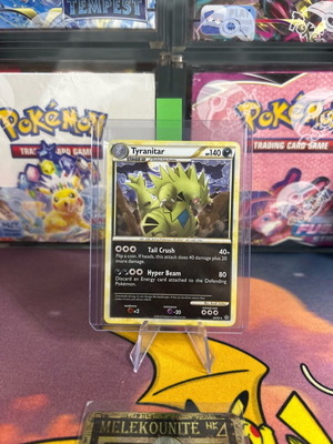 Pokemon card Tyranitar rare Unleashed set σε άριστη κατάσταση