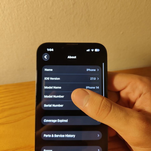 iPhone 14 128GB with Apple Essentials case
