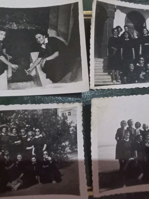 Φωτογραφίες σχολείου θηλέων μεταχειρισμένες, 7 τεμάχια 1950-1951