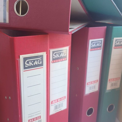 Binder pack of 13 pcs 8/32 for A4 like new Skag and Leitz