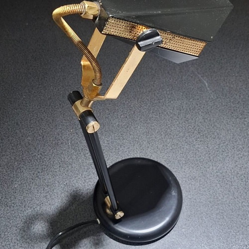 Vintage Sölken Leuchten table lamp used, mid-century modern design