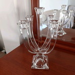 Crystal candlestick 5 holders new