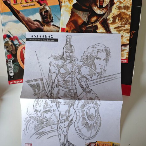 Odyssey, Trojan War, Iliad comic book set, 3 issues, new, collectible edition