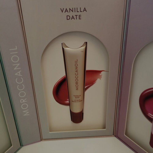 Moroccanoil lip balm collector's edition, set of three, new