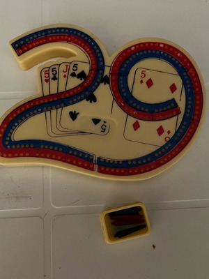 Mini 29 Cribbage Set used
