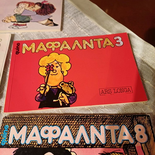 Mafalda comics used, issues 1,3,5,7-12