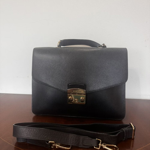 Furla Metropolis business bag, black